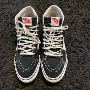 black high top vans